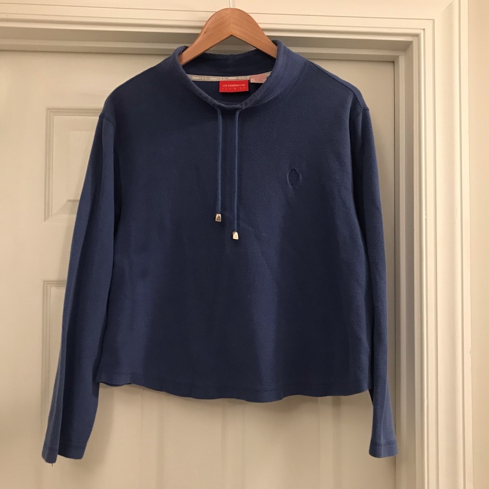 Liz mock neck pullover